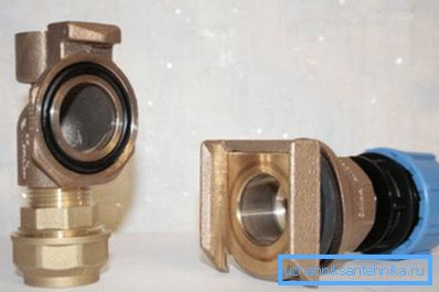 2 rész leeresztő adapter