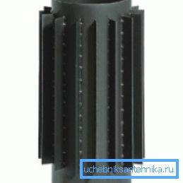Öntöttvas kéménycső radiátorral