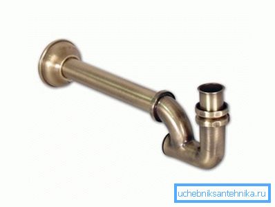 Designer Brass Siphon