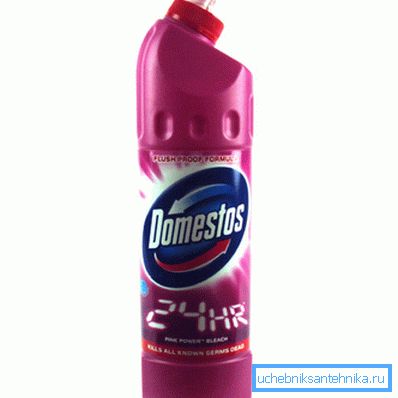 Domestos Pink a WC-szennyezés megelőzésére Domestos Pink a WC-szennyezés megelőzésére