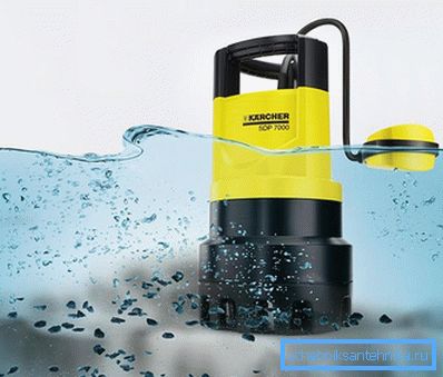 Karcher SDP 7000 vízelvezető szivattyú Karcher SDP 7000 vízelvezető szivattyú