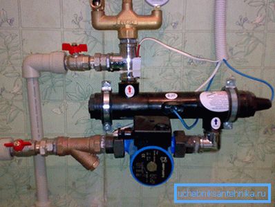 Elektródás kazán a fűtési rendszerben Elektródás kazán a fűtési rendszerben