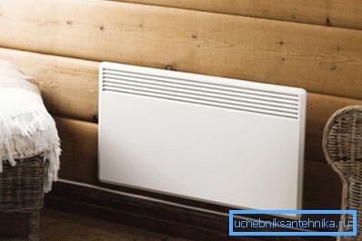 Az elektrokonvektorok (a képen) kompakt és nagyon hatékonyak Az elektrokonvektorok (a képen) kompakt és nagyon hatékonyak