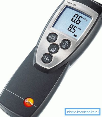 Elektronikus nyomáskülönbségmérő. Elektronikus nyomáskülönbségmérő.