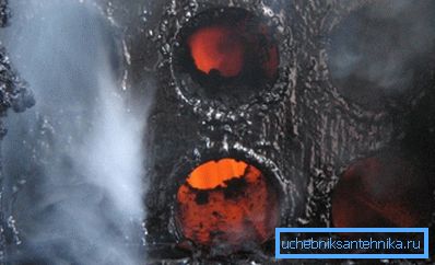 Ha egy szilárd tüzelőanyag kazán füstöl - rossz kéményhúzás Ha egy szilárd tüzelőanyag kazán füstöl - rossz kéményhúzás
