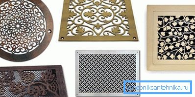 Esztétikus szellőztető rácsos minták Esztétikus szellőztető rácsos minták
