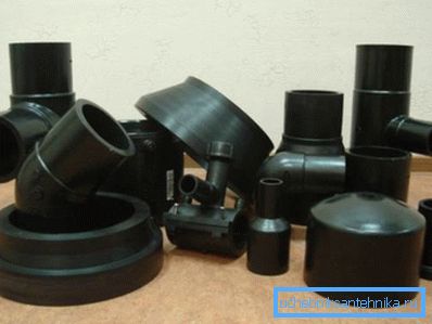 HDPE szerelvények HDPE szerelvények