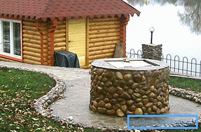Fotó a kútból az apartmanházból Fotó a kútból az apartmanházból