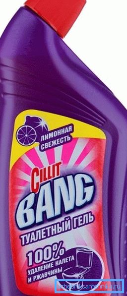 Savalapú WC-gél.
