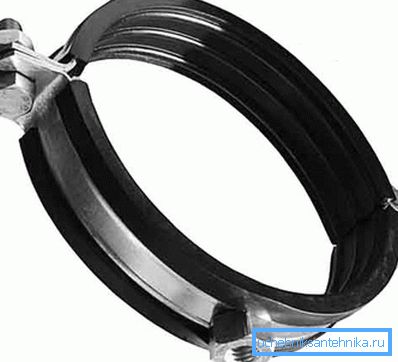 Pipe Clamp 110 Metal Jacket-vel