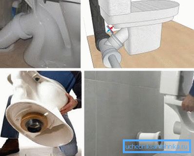 Hogyan kapcsolja be a WC-t a szennyvízzel a saját kezével Hogyan kapcsolja be a WC-t a szennyvízzel a saját kezével