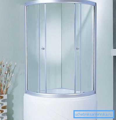 Kompakt zuhanykabinok nagy raklapgal 70h70 cm