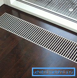 Laminált padló konvektor Laminált padló konvektor