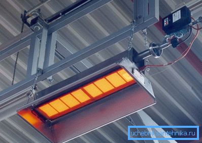 Ahol az infravörös lámpa fénylik, van hő Ahol az infravörös lámpa fénylik, van hő