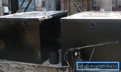 Fém szennyvíz tartály Fém szennyvíz tartály