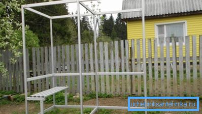 A dacha zuhany fém 