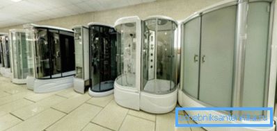 A modern zuhanyzók és hidroboxok változatossága.