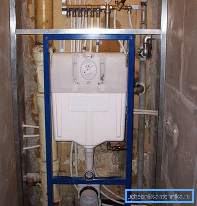3956 Telepítés falra szerelhető WC-vel