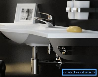 A képen - külső króm mosogató mosogatóhoz