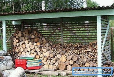 A fotókongyal tűzifa tárolására A fotókongyal tűzifa tárolására