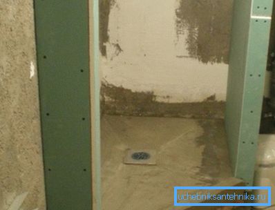 A fotó - a gyülekező házi gipszkarton zuhany A fotó - a gyülekező házi gipszkarton zuhany