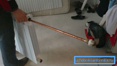 A képen: a csővezeték kiterjesztése