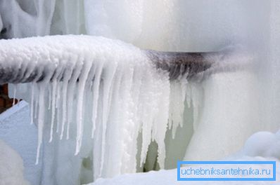 Iced fém csövek