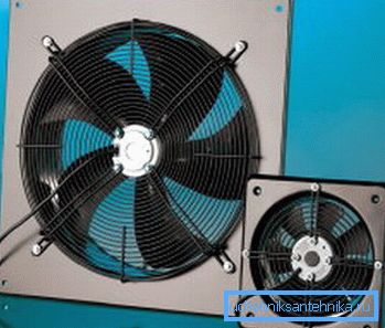 A lakó szellőztető rendszer axiális ventilátorai