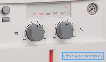 A vezérlőpanel-fűtés BOSCH Gaz