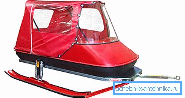Utas szán a motoros szánhoz Utas szán a motoros szánhoz