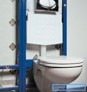 A berendezés csatlakoztatása a vízellátáshoz. Fali WC