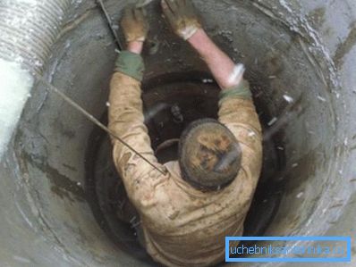 A kút tisztítása során ne felejtse el ellenőrizni, és ha szükséges, zárja le a varratokat