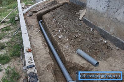A jó minőségű lefolyás feltételei mellett az esővízelvezető rendszer nem igényel nagy mélységet