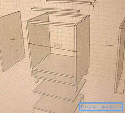 A házi állvány minta rajza A házi állvány minta rajza