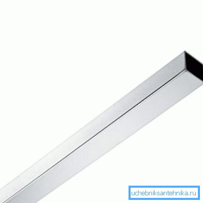 Profilcső szakasz 25x25 mm Profilcső szakasz 25x25 mm