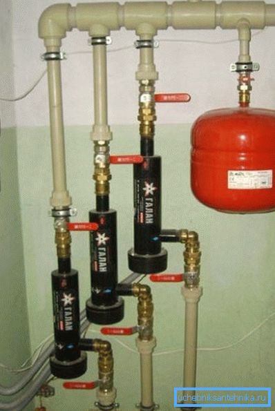 A legegyszerűbb elektromos rendszerek kis kazánok használatával