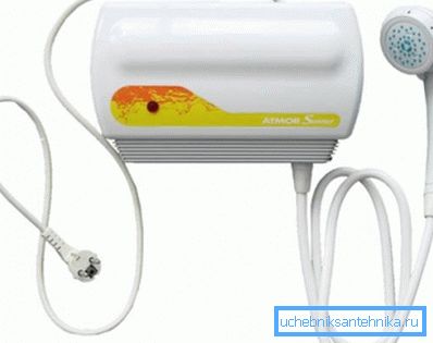 Pillanatnyi elektromos vízmelegítő
