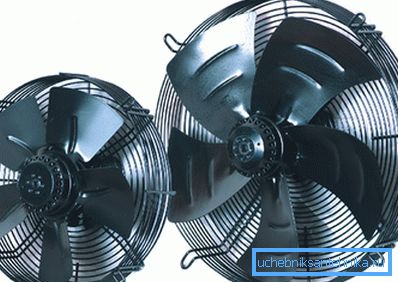 A ventilátor méretét a csatornák átmérőjének megfelelően választják ki.