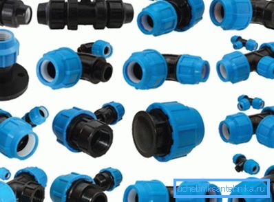 HDPE szerelvények fajtái HDPE szerelvények fajtái