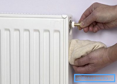 A fűtőtest beállítása A fűtőtest beállítása