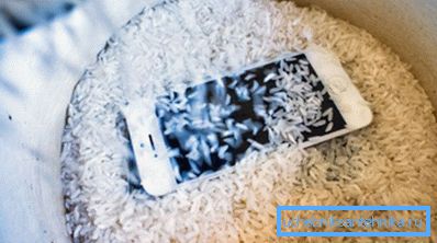 Rizs a telefon szárításához - hasznos? Rizs a telefon szárításához - hasznos?