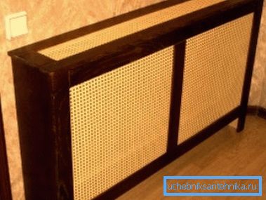 Rattan vászon fa keretben - nagyon vonzó megoldás Rattan vászon fa keretben - nagyon vonzó megoldás