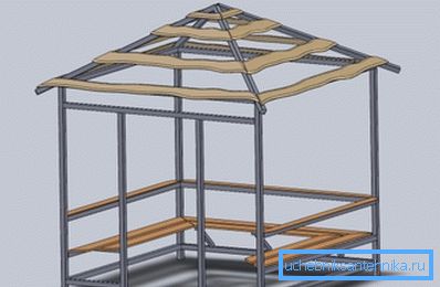 Nagyon egyszerű a hangulatos gazebo kialakítása a térből. Nagyon egyszerű a hangulatos gazebo kialakítása a térből.