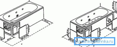 Jacuzzi beépítési diagram Jacuzzi beépítési diagram