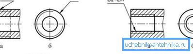 A rajzban található csővezetékek vázlatos megjelölése