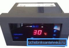 A speciális elektronika lehetővé teszi a kazán paramétereinek távoli módosítását