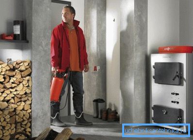 Speciálisan felszerelt kazánház Speciálisan felszerelt kazánház