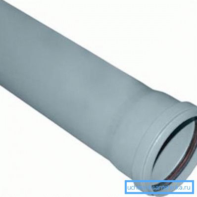 PVC cső 32 mm csengővel PVC cső 32 mm csengővel