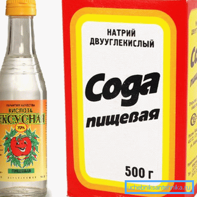 A szóda ecettel jól eltávolítja a rozsdát.