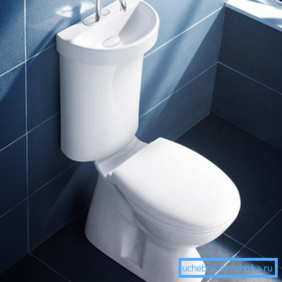 WC mosdóval. WC mosdóval.
